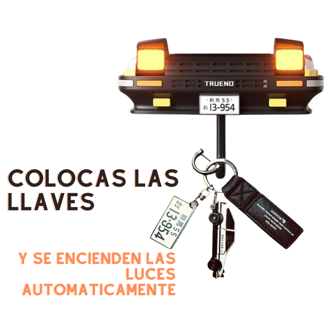 Organizador de Llaves Retro con Luz